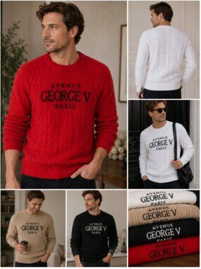 Avenue George V Paris - GV Sweater Set New NWT